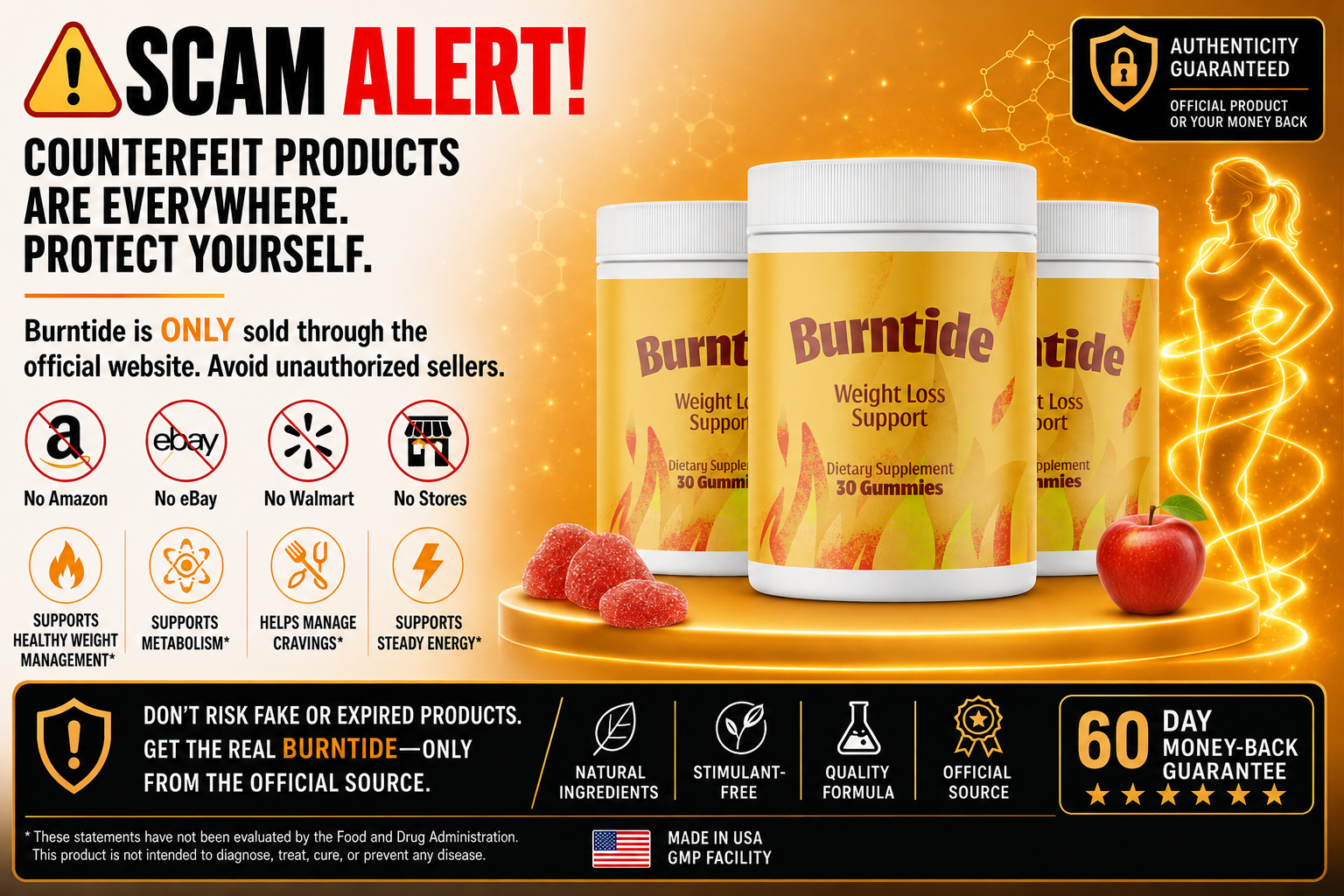 Burntide scam alert — only buy from official website