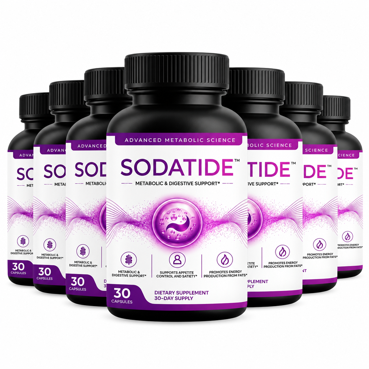 SodaTide 6 bottles